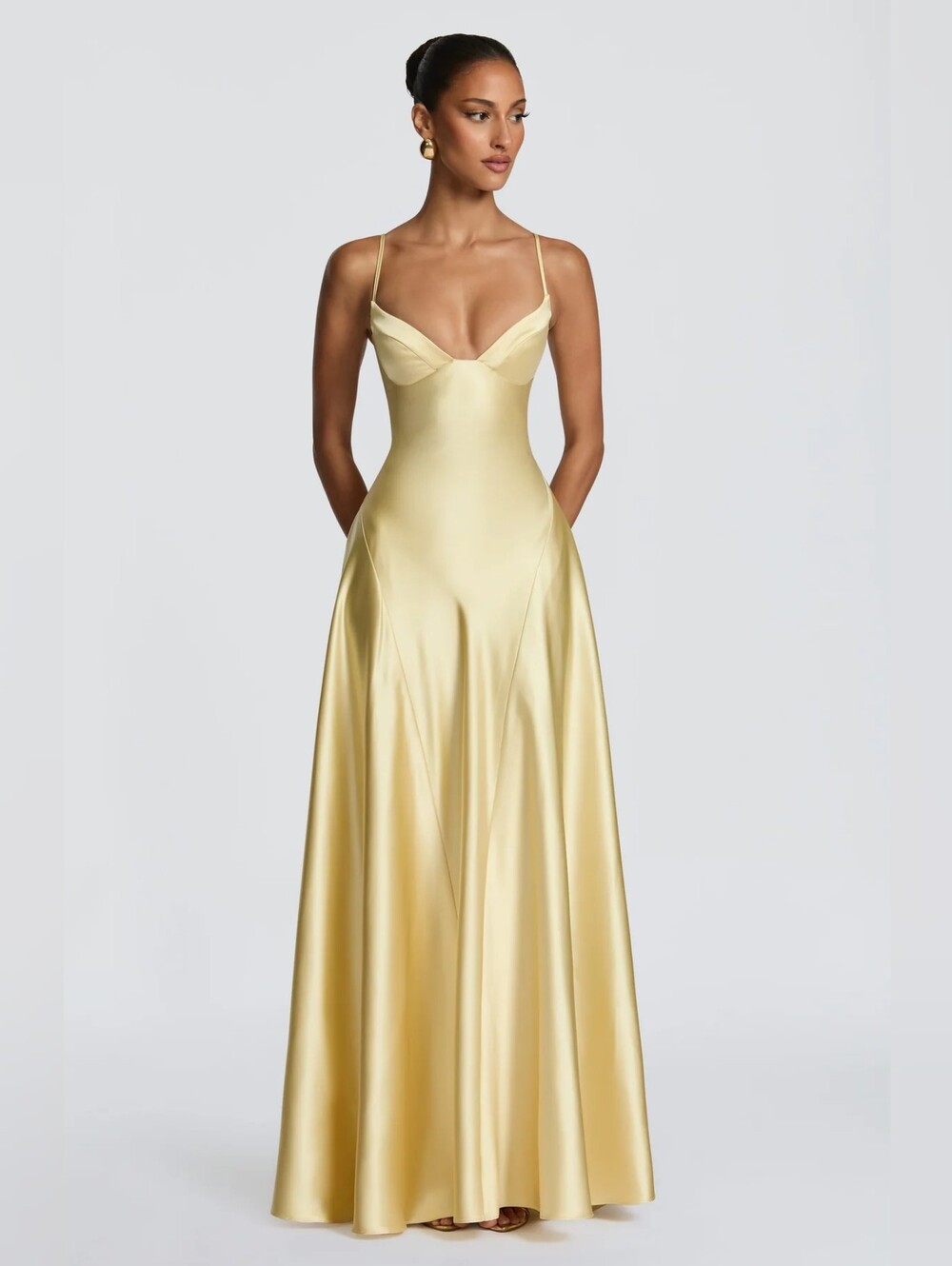 babyboo Asterin Long Dress - Lemon NWT $204